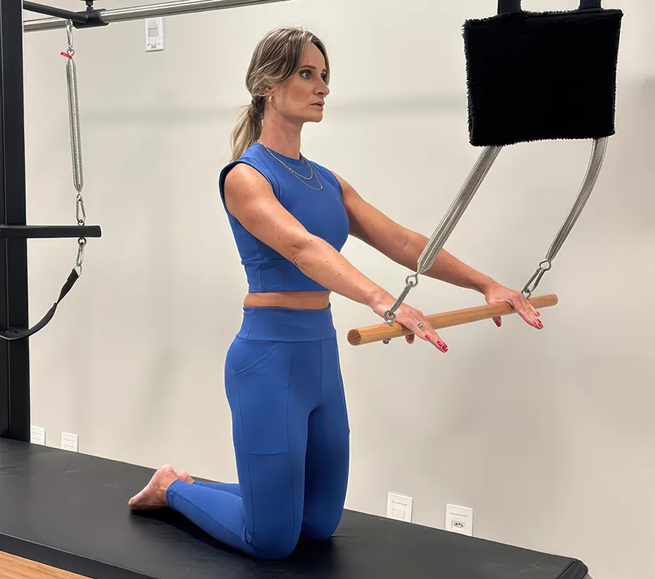 Exercício no reformer